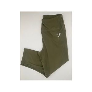 Olive Green medium Gymshark Leggings